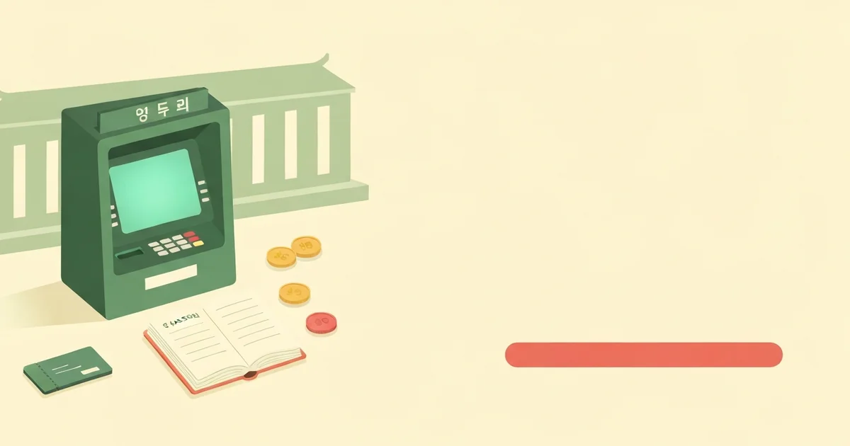 Bank Statement in Korean: What 통장 Really Means — hero image