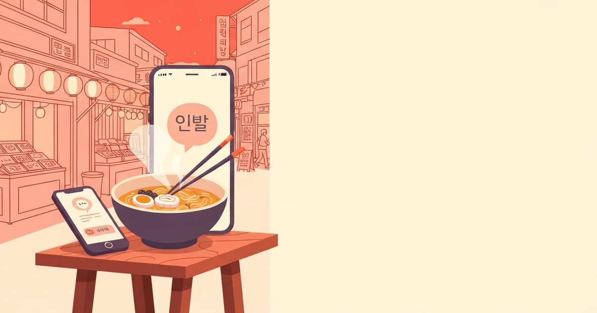 배고파요: Como Dizer 'Estou com Fome' em Coreano (E Por Que Isso Importa) — imagem principal